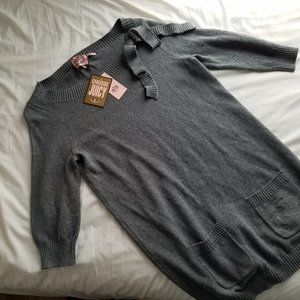 Juicy Couture Womans size L Sweater Dress NWT